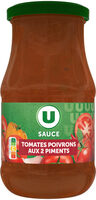 Sauce poivrons et piments bocal de 420g