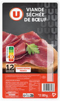 Viande séchée de boeuf - x12 tranches, 80g
