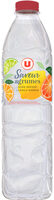 Boisson à base d'eau de source aromatisée agrumes