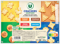 Biscuits apéritifs Assortiment de crackers coffret de 380g