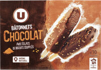 Bâtonnets glacés chocolat x10 370g