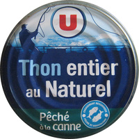Thon entier au naturel Pêché à la canne