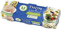 Thon entier à l'huile olive pêché à la ligne