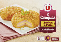 Croque jambon de dinde