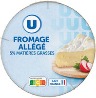 Fromage léger au lait pasteurisé 5%MG, 250g