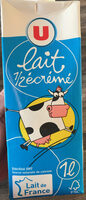 Lait demi écrémé UHT