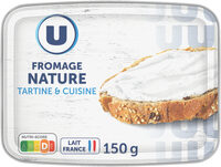 Fromage nature au lait pasteurisé 21,5%mg, 150g