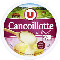 Cancoillotte IGP à l'ail au lait pasteurisé 11% de MG