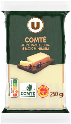 Comté AOP au lait cru 34%de matière grasse 250g