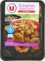Crevette décortiquée cuite pimentée, transformée en France, barquette120g