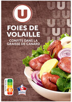 Foies de volaille confits - 300g