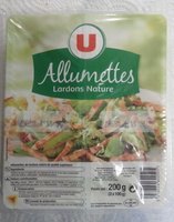 Allumettes lardons nature