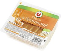 Roulés au fromage d'emmental