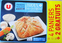 Paniers Feuilletés Noix de St-Jacques*, Surgelés