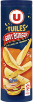 Tuiles goût cheese et burger