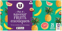Thé noir saveur fruits exotiques