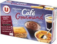 Préparat.pour mon café gourmand(financ./mousse/crème)