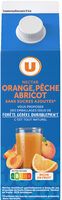 Nectar orange/pêche/abricot sans sucres ajoutés brique 1L