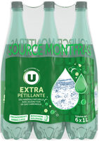 Eau minérale gazeuse extra pétillante 6x1l