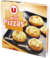 Mini pizza édam, mozzarella et emmental