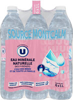 Eau minérale MONTCALM Pack 6x1L