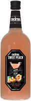 Cocktail sans alcool pêche bouteille de 75cl
