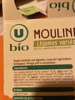 Mouliné légumes variés