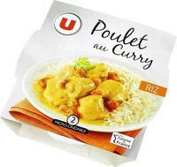 Emincé poulet au curry+riz basmati