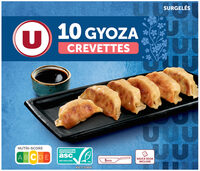 Gyozas aux crevettes - X10 - 212g