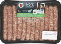 Chipolata supérieure gros grain, France, 12 pièces, barquette, 660g