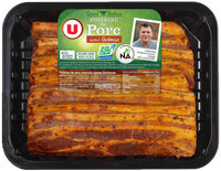 Poitrine de porc tranchée barbecue