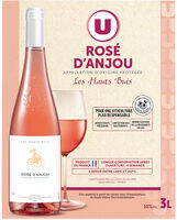 Rosé d'AnjoAOP rosé Les Hauts Buis fontaine à vin 3L