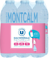 Eau minérale MONTCALM 6x1,5l