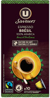 Café torréfié et moulu espresso Brésil