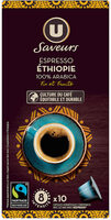 Café torréfié et moulu espresso Ethiopie