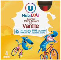 Crème dessert vanille 4x85g