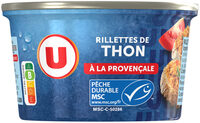 Rillettes de thon péché à la ligne à la Provençale boîte de 125g