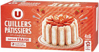 Cuillers pâtissiers fraise