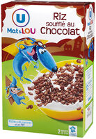 Riz soufflé enrobé de chocolat