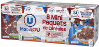 Pack mini paquets de céréales