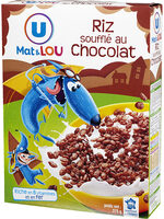 Riz soufflé enrobé de chocolat