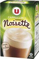 Préparation instantanée pour boisson au café et aromatisée à la noisette