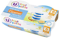 P'tit lacté saveur caramel dès 6 mois,