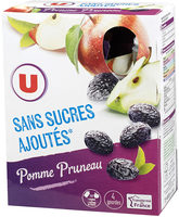 Gourdes pomme pruneau sans sucre ajouté