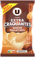 Chips extra craquantes au poulet roti