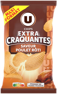Chips extra craquantes au poulet roti