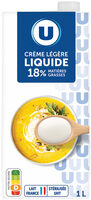 Crème UHT liquide 18%MG - Brique 1L