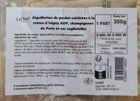 Aiguillettes poulet cuisinées