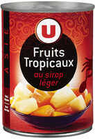 Mélange de fruits tropicaux au sirop léger