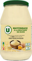 Mayonnaise à la moutarde de Dijon sans colorant bocal 470g